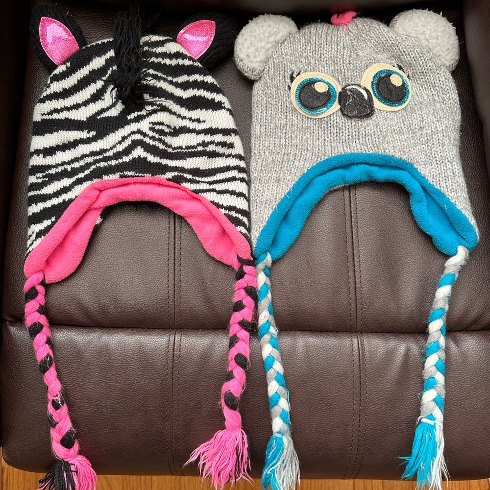 Two kid toboggans